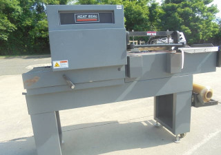 Used Heat Seal Combination “L”” Sealer And Shrink Tunnel”