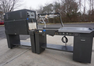 Used Jeff Eastey Semi-Automatic L-Sealer And Shrink Tunnel, Portable
