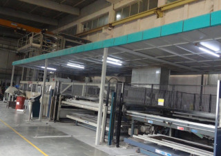 metalsheet punching and bending line Salvagnini CNC Line S4 on sale