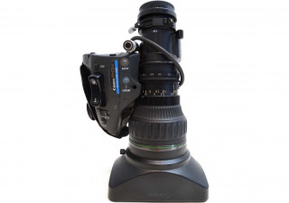 Canon HJ17ex7.6B IASE usada - Lente de transmissão padrão 2/3"