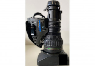 Canon HJ17ex7.6B IRSE usada - Lente HDTV de transmissão padrão 2/3"