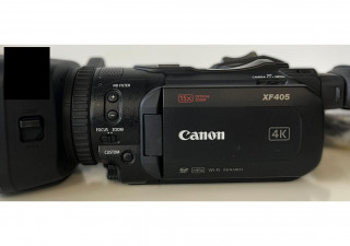 Canon XF405 usada - Videocámara compacta 4K con accesorios originales