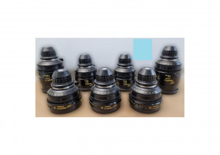 Used Cooke Panchro/i Classic - PL mount Cine lenses set with 7 lenses from 18 mm to 100 mm (feet scale)