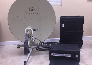 Terminale Rover VSAT Norsat 1.0M USATO con opzione CIDU