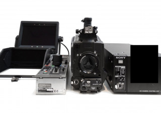 Sony HDC-1500R usada - Cadena de cámaras de estudio de transmisión de fibra HD de segunda mano con periféricos