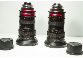 Kit de lentes Angenieux Optimo Style: lentes Optimo 16-40 mm y Optimo 30-76 mm Cinema PL