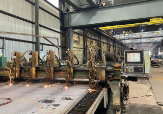 Controlled Autromation MultiMAX Gantry Style 12' Oxygen CNC Cutter