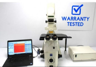 Zeiss Axiovert 200m Inverted Fluorescence Phase Contrast Microscope