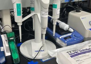 Eppendorf Pipet Stand  (1 Unit), Pipette (4 Units) And Ika M