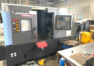 Doosan Puma 2100y 3-axis Cnc Turning Center With Live Tooling, C & Y Axis