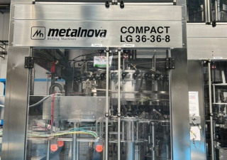 Riempitrice e tappatore di gas PET Metalnova Compact 36-36-8