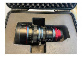 Canon CN-E30-105mm T2.8 L SP - Lente zoom de cinema telefoto 4K Super 35mm usada com montagem PL