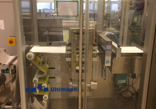 Uhlmann UPS5 ET / C2504 Blistering and Cartoning line Alu/Alu blisters (double chamber blister)