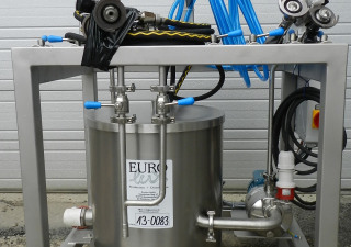 Keg wash- and filling machine, capacity: 16-20 Kegs/h  Typ UPK-2 A-System