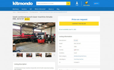 Starlisting Used Industrial Machines on Kitmondo. What is a star product?