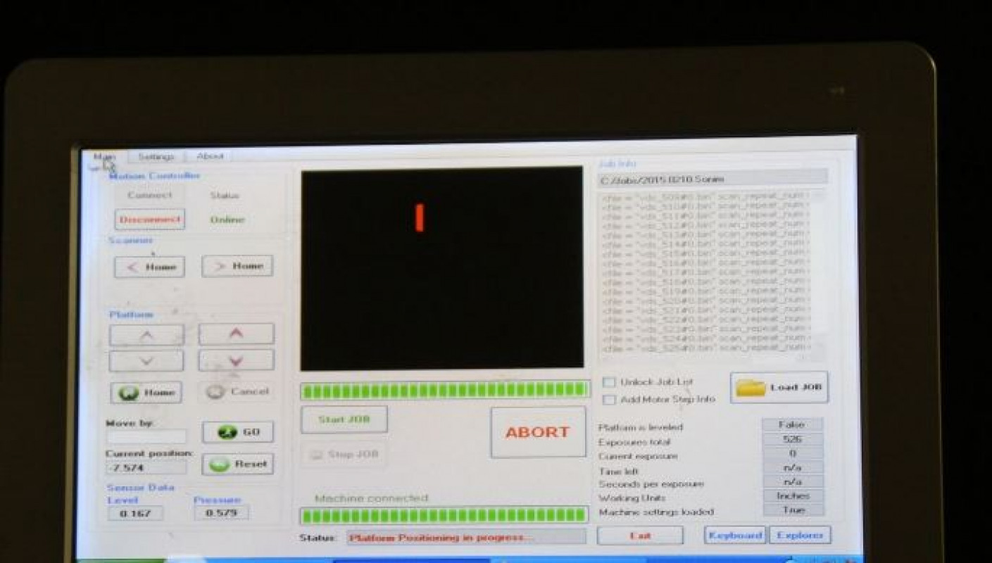Used Envisiontec Ultra 3sp For Sale In Usa Kitmondo