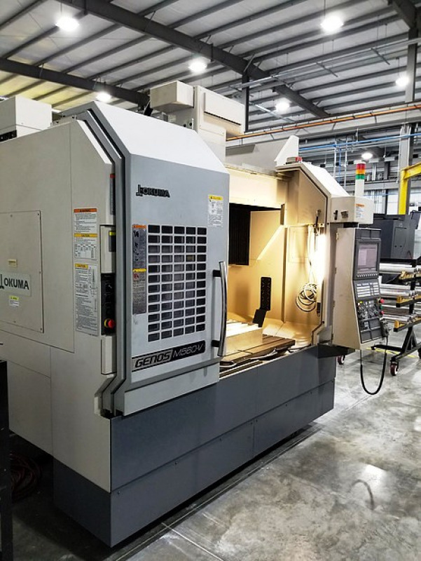 Used Okuma Genos M560V for sale in USA