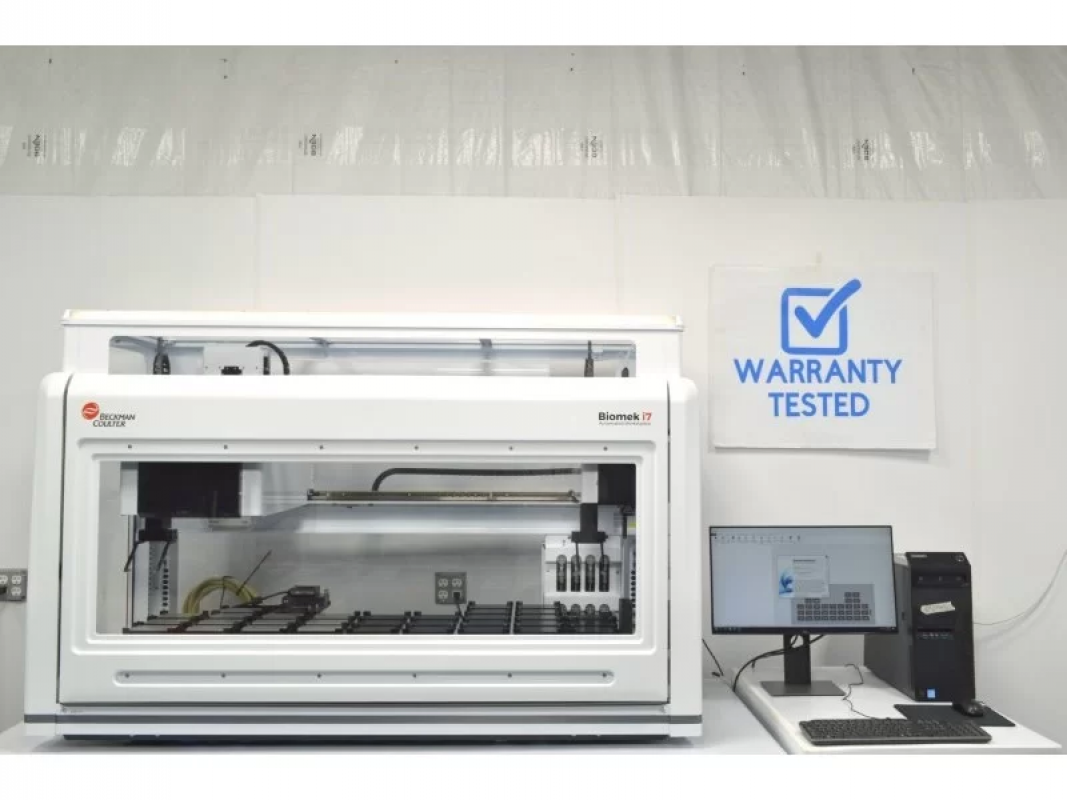 Beckman Biomek i7 Liquid Handler w/ Span8, Multi96, Grippers USA